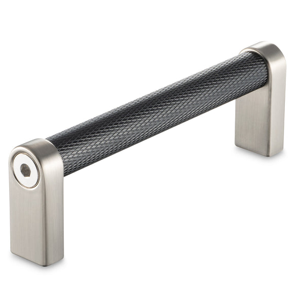 UAP22-96 Knurled Cabinet Pull, 3.8 Inch/96mm