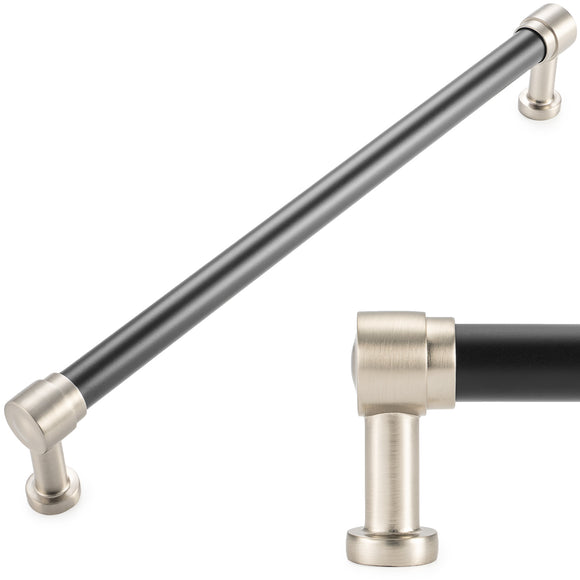 UZP25-224 Pillar Foot Cabinet Pull, 8.8 inch /224mm