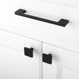 UZP01-128 Wide Foot Cabinet Bar Pull, 5 inch / 128 mm