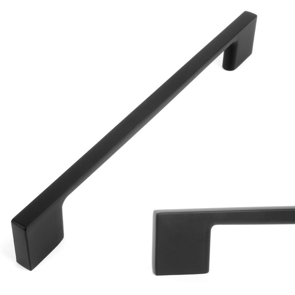 UZP01-160 Wide Foot Cabinet Bar Pull, 6.3 inch / 160 mm
