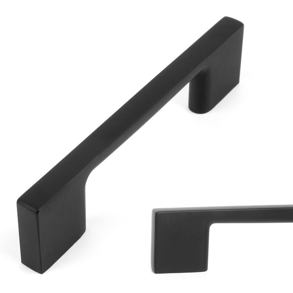 UZP01-76 Wide Foot Cabinet Bar Pull, 3 inch / 76 mm