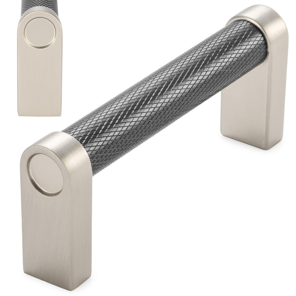 UAP27-76 Knurled Cabinet Pull, 3 Inch/76 mm