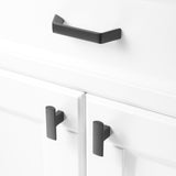 UZP21-76 Sloped Foot Cabinet Pull, 3 inch / 76 mm