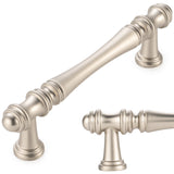 UZP02-128 Tirador para gabinete con barra escalonada, 5 pulgadas / 128 mm 