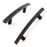1961-76 Curved Bar Cabinet Pull, 3 inch / 76 mm