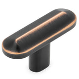 UZK16-45 Beveled Bar Cabinet Knob, 45mm / 1.8 Inch